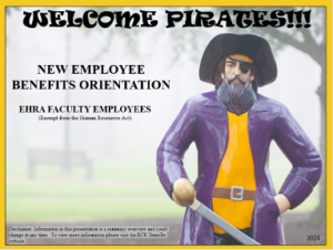 New Employee Benefits Orientation